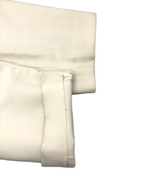 ENFOLD（エンフォルド）ENFOLD (エンフォルド) エッグパンツ ホワイト サイズ:36の古着・服飾アイテム