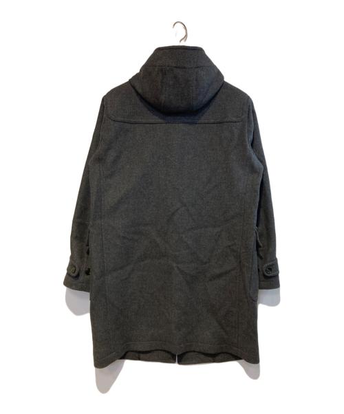 SHIPS（シップス）SHIPS (シップス) スーパー140'S 100%WOOL メルトン ダッフルコート グレー サイズ:Lの古着・服飾アイテム