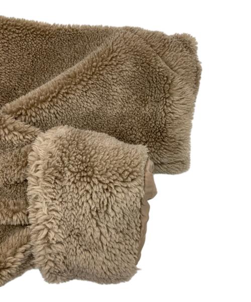 Mila Owen（ミラオーウェン）Mila Owen (ミラオーウェン) ビックカラーミドル丈ボアコート ベージュ サイズ:1の古着・服飾アイテム