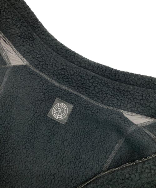 Porter Classic（ポータークラシック）Porter Classic (ポータークラシック) FLEECE ZIP UP VEST POLARTEC ブラック サイズ:3の古着・服飾アイテム