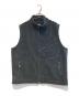 Porter Classic（ポータークラシック）の古着「FLEECE ZIP UP VEST POLARTEC」｜ブラック