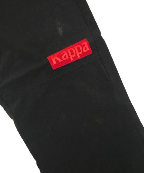 1PIU1UGUALE3 RELAX（ウノピゥウノウグァーレトレ リラックス）1PIU1UGUALE3 RELAX (ウノピゥウノウグァーレトレ リラックス) KAPPA (カッパ) ムービングストレッチパンツ ブラック サイズ:XLの古着・服飾アイテム