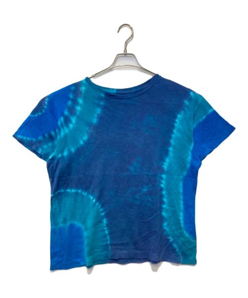 The Elder Statesman（エルダーステイツマン）The Elder Statesman (エルダーステイツマン) タイダイTシャツ ブルー サイズ:Ｍの古着・服飾アイテム