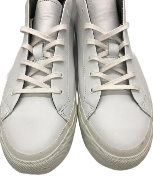 SPINGLE MOVE（スピングルムーヴ）SPINGLE MOVE (スピングルムーヴ) ミッドカットスニーカー ホワイト サイズ:LL((27.5cm相当)の古着・服飾アイテム