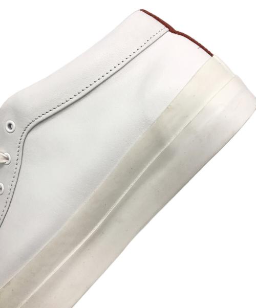 SPINGLE MOVE（スピングルムーヴ）SPINGLE MOVE (スピングルムーヴ) ミッドカットスニーカー ホワイト サイズ:LL((27.5cm相当)の古着・服飾アイテム