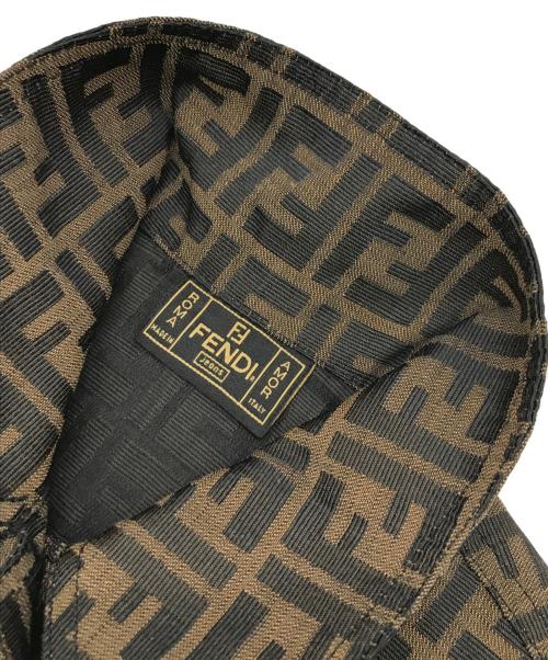 FENDI（フェンディ）FENDI (フェンディ) ズッカ柄ベスト ベージュ サイズ:40の古着・服飾アイテム