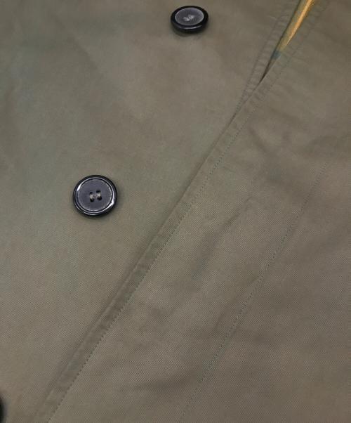 Burberry's（バーバリーズ）Burberry's (バーバリーズ) ［古着］玉虫ステンカラーコート ベージュ サイズ:Lの古着・服飾アイテム