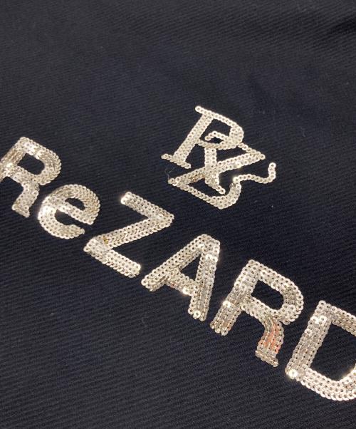 ReZARD（リザード）ReZARD (リザード) Sequin Shortsleeve Sweatshirts ブラック サイズ:Ｌの古着・服飾アイテム
