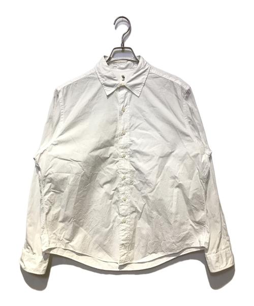 LE（エルイー）LE (エルイー) レギュラーカラーシャツ ホワイト サイズ:1の古着・服飾アイテム