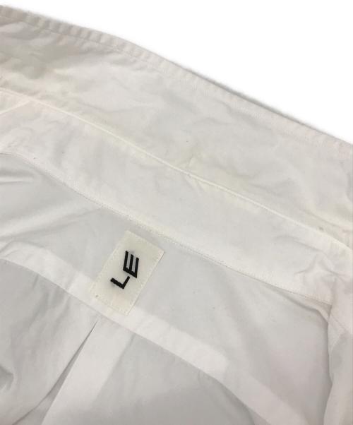 LE（エルイー）LE (エルイー) レギュラーカラーシャツ ホワイト サイズ:1の古着・服飾アイテム