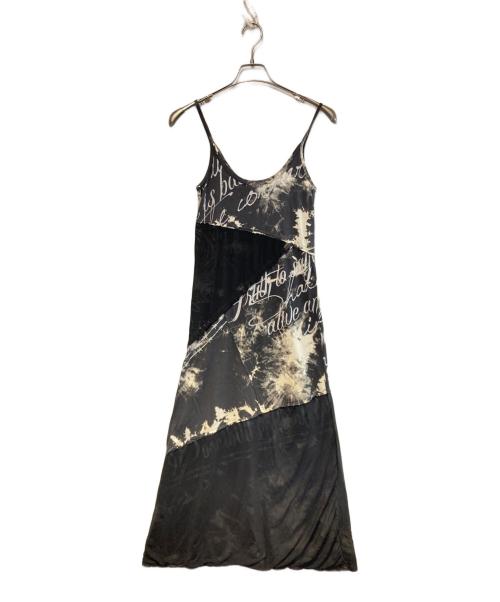 Ghost of Harlem（ゴーストオブハーレム）Ghost of Harlem (ゴーストオブハーレム) キャミソールワンピース ブラック サイズ:Freeの古着・服飾アイテム