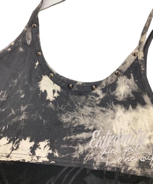 Ghost of Harlem（ゴーストオブハーレム）Ghost of Harlem (ゴーストオブハーレム) キャミソールワンピース ブラック サイズ:Freeの古着・服飾アイテム