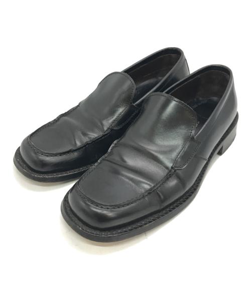 MARCEL LASSANCE（マルセル・ラサンス）MARCEL LASSANCE (マルセル・ラサンス) スクエアトゥ ローファー ブラック サイズ:7 1/2の古着・服飾アイテム