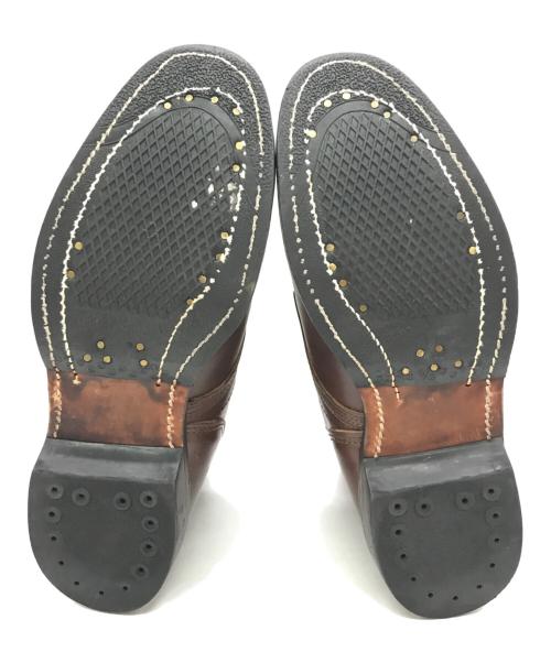 YUKETEN（ユケテン）YUKETEN (ユケテン) セミドレスブーツ ブラウン サイズ:9D（27cm相当）の古着・服飾アイテム