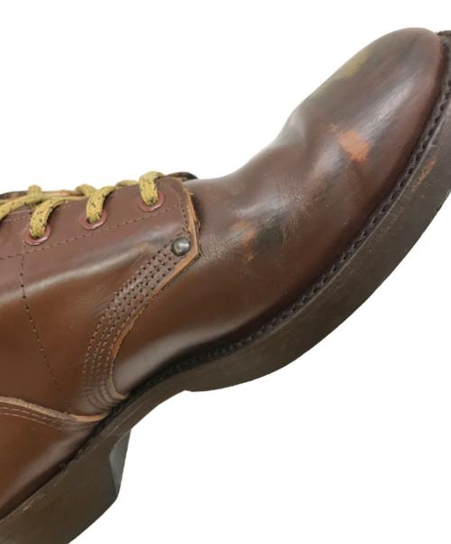 YUKETEN（ユケテン）YUKETEN (ユケテン) セミドレスブーツ ブラウン サイズ:9D（27cm相当）の古着・服飾アイテム