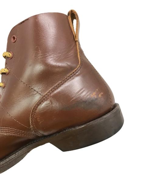 YUKETEN（ユケテン）YUKETEN (ユケテン) セミドレスブーツ ブラウン サイズ:9D（27cm相当）の古着・服飾アイテム