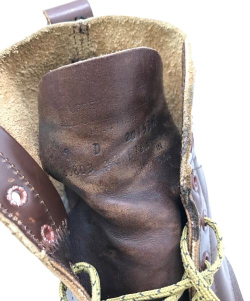 YUKETEN（ユケテン）YUKETEN (ユケテン) セミドレスブーツ ブラウン サイズ:9D（27cm相当）の古着・服飾アイテム