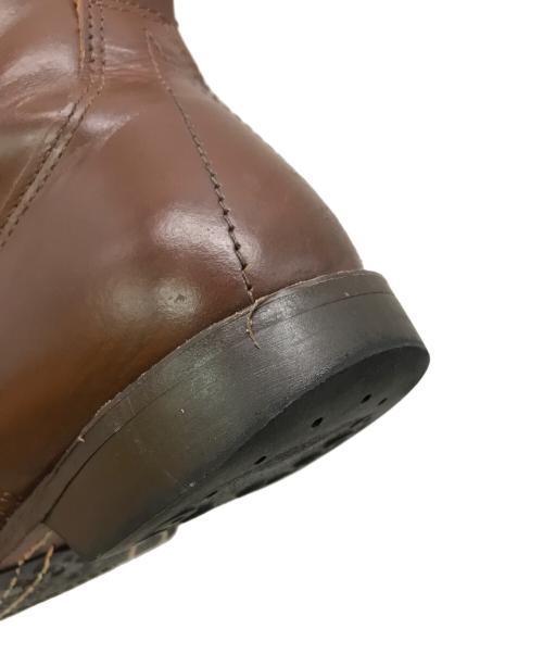 YUKETEN（ユケテン）YUKETEN (ユケテン) セミドレスブーツ ブラウン サイズ:9D（27cm相当）の古着・服飾アイテム