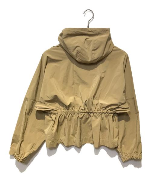 ESLOW（エスロー）ESLOW (エスロー) フーデッドギャザージャケット ベージュ サイズ:下記参照の古着・服飾アイテム