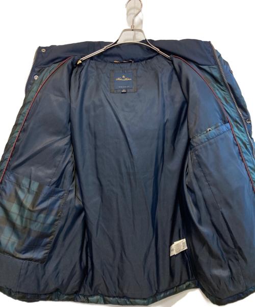 BROOKS BROTHERS（ブルックスブラザーズ）BROOKS BROTHERS (ブルックスブラザーズ) ダウンジャケット ネイビー×グリーン サイズ:Mの古着・服飾アイテム