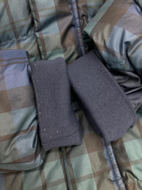 BROOKS BROTHERS（ブルックスブラザーズ）BROOKS BROTHERS (ブルックスブラザーズ) ダウンジャケット ネイビー×グリーン サイズ:Mの古着・服飾アイテム