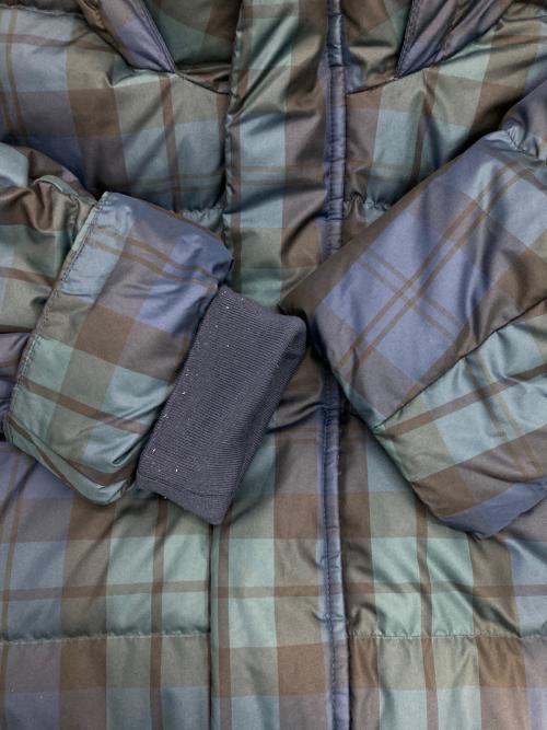 BROOKS BROTHERS（ブルックスブラザーズ）BROOKS BROTHERS (ブルックスブラザーズ) ダウンジャケット ネイビー×グリーン サイズ:Mの古着・服飾アイテム