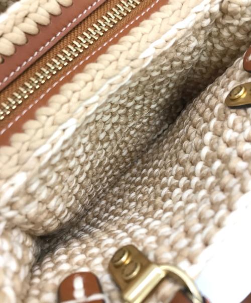 COACH（コーチ）COACH (コーチ) ローグ 20・クロシェ 2WAYバッグ アイボリー サイズ:下記参照の古着・服飾アイテム