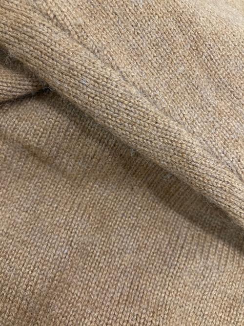 NKNIT（ンニット）NKNIT (ンニット) fluffy rib KNIT cardigan ブラウン サイズ:不明の古着・服飾アイテム