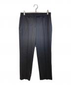 JIL SANDERジルサンダー）の古着「ウールタックパンツ」｜ブラック