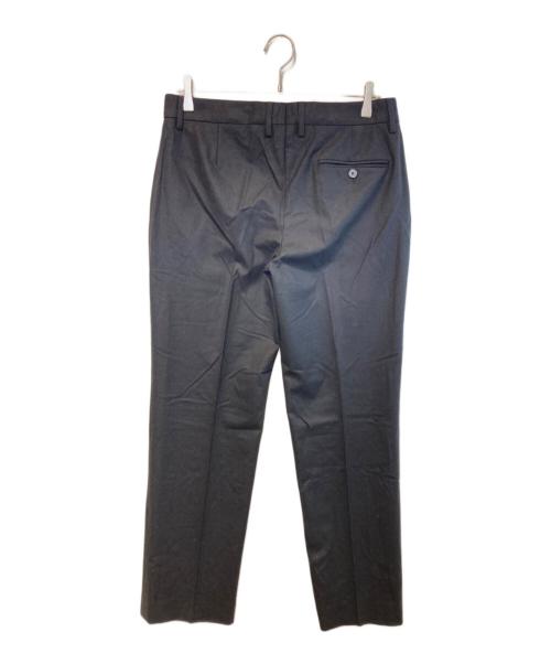 JIL SANDER（ジルサンダー）JIL SANDER (ジルサンダー) ウールタックパンツ ブラック サイズ:38の古着・服飾アイテム