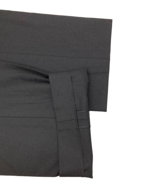 JIL SANDER（ジルサンダー）JIL SANDER (ジルサンダー) ウールタックパンツ ブラック サイズ:38の古着・服飾アイテム