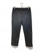 JIL SANDERジルサンダー）の古着「ウールタックパンツ」｜ブラック