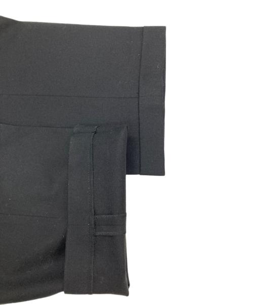 JIL SANDER（ジルサンダー）JIL SANDER (ジルサンダー) ウールタックパンツ ブラック サイズ:38の古着・服飾アイテム