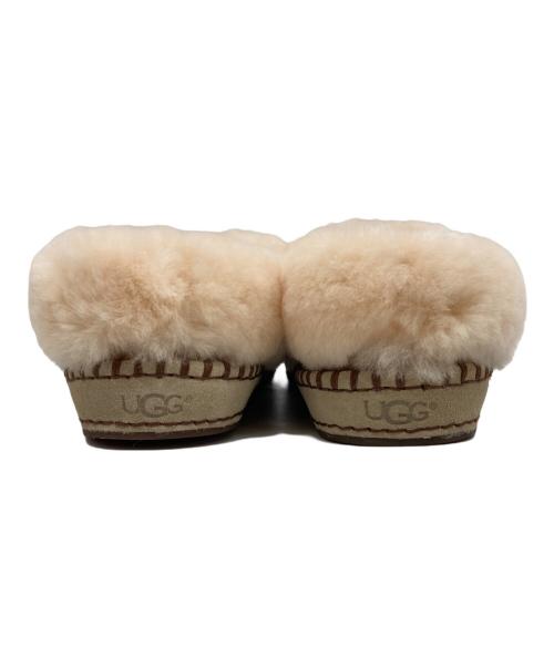 UGG（アグ）UGG (アグ) ウリン シープスキン スリッポン ベージュ サイズ:USA5の古着・服飾アイテム