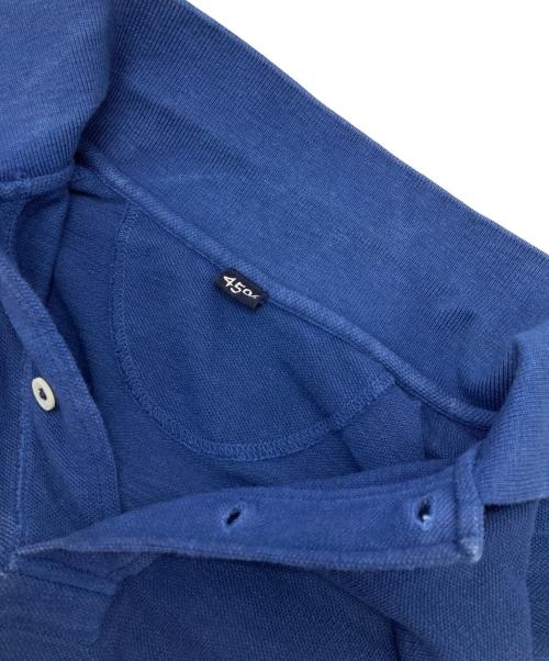 45R（フォーティファイブ・アール）45R (フォーティファイブ・アール) ジンバカノコの908アヌエヌエオーシャンポロ インディゴ サイズ:下記参照　の古着・服飾アイテム