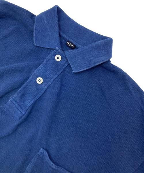 45R（フォーティファイブ・アール）45R (フォーティファイブ・アール) ジンバカノコの908アヌエヌエオーシャンポロ インディゴ サイズ:下記参照　の古着・服飾アイテム