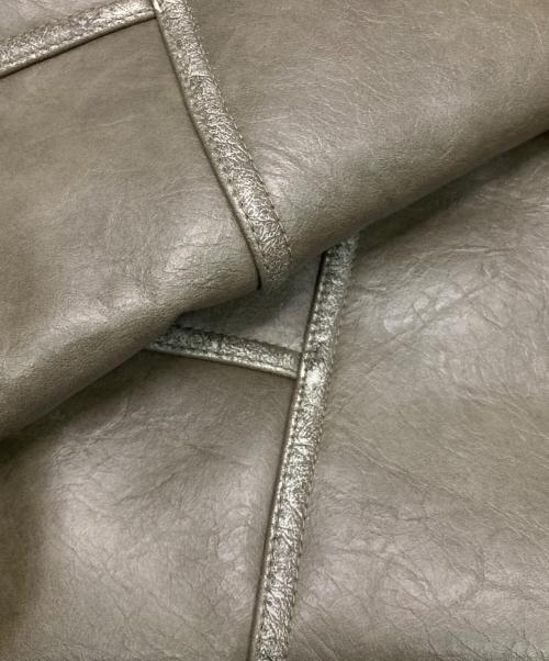 MURUA（ムルーア）MURUA (ムルーア) ヴィンテージライクショートフェイクムートン ジャケット ブラウン サイズ:FREEの古着・服飾アイテム