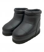 ALMアルム）の古着「MOZU LEATHER BOOTS」｜ブラック