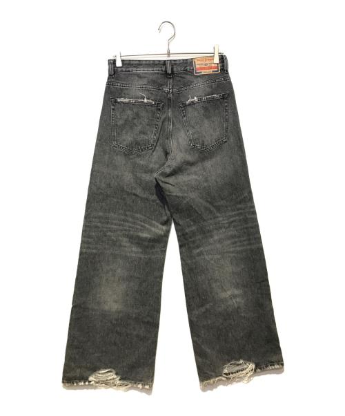 DIESEL（ディーゼル）DIESEL (ディーゼル) 1996 D-SIREダメージデニムパンツ ブラック サイズ:25の古着・服飾アイテム