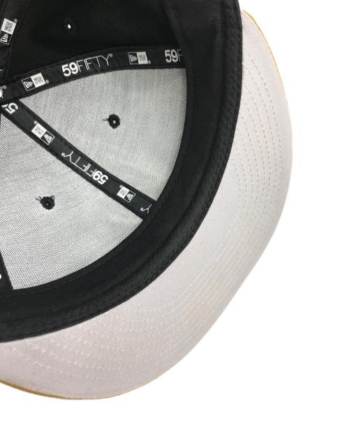 stussy（ステューシー）stussy (ステューシー) New Era (ニューエラ) キャップ ブラック サイズ:7　3/8（58.7cm）の古着・服飾アイテム