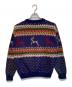 PENDLETON (ペンドルトン) ［古着］ネイティブ柄ニット ネイビー×ベージュ サイズ:L：7000円