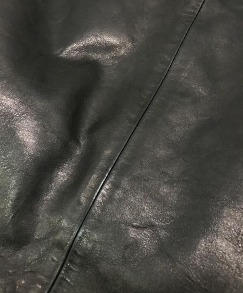 ALPHA（アルファ）ALPHA (アルファ) シープスキン MA-1 ダウンジャケット ブラック サイズ:Ｍの古着・服飾アイテム