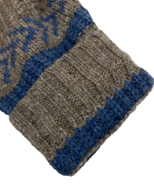 PENDLETON（ペンドルトン）PENDLETON (ペンドルトン) ショールカラーニットジップカーディガン グレー サイズ:Mの古着・服飾アイテム