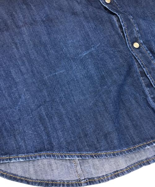 DSQUARED2（ディースクエアード）DSQUARED2 (ディースクエアード) デニムシャツ インディゴ サイズ:48（M相当）の古着・服飾アイテム