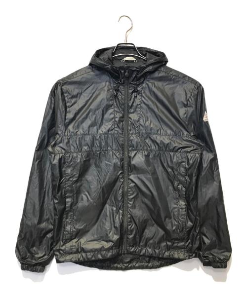 Pyrenex（ピレネックス）Pyrenex (ピレネックス) フーデッドナイロンジャケット ブラック サイズ:Ｌの古着・服飾アイテム