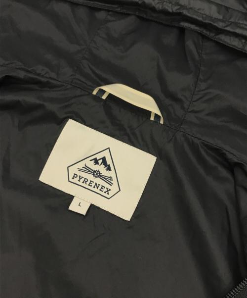 Pyrenex（ピレネックス）Pyrenex (ピレネックス) フーデッドナイロンジャケット ブラック サイズ:Ｌの古着・服飾アイテム