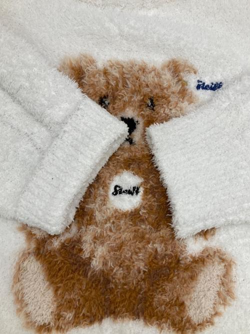 gelato pique（ジェラートピケ）gelato pique (ジェラートピケ) Steiff (シュタイフ) パウダージャガードプルオーバー＆ロングパンツ ホワイト サイズ:Freeの古着・服飾アイテム