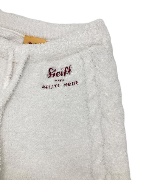 gelato pique（ジェラートピケ）gelato pique (ジェラートピケ) Steiff (シュタイフ) パウダージャガードプルオーバー＆ロングパンツ ホワイト サイズ:Freeの古着・服飾アイテム