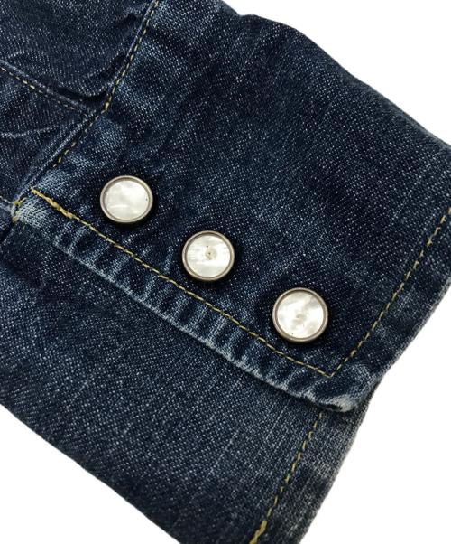 LEVI'S（リーバイス）LEVI'S (リーバイス) ［古着］デニムウエスタンシャツ インディゴ サイズ:40の古着・服飾アイテム
