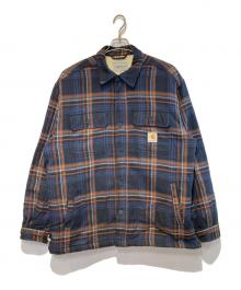 Carhartt WIP（カーハート ワークインプログレス）の古着「AIDEN SHIRT JACKET」｜ネイビー